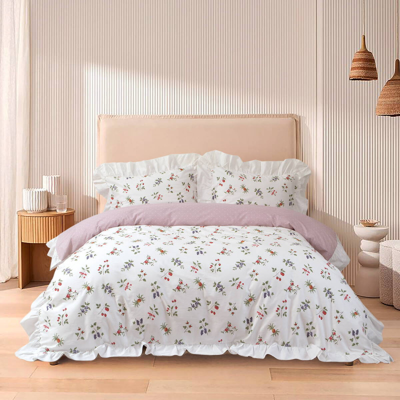 Сімейний комплект постільної білизни Lotus Home Fianita з сатину