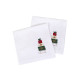 Бавовняні святкові серветки Lotus Home Christmas Present 48х48 см