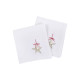 Бавовняні серветки Lotus Home Christmas Star 48х48 см