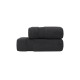 Чорний махровий рушник для обличчя Lotus Home Pearl 50х90 см