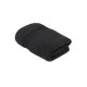 Чорний махровий рушник для обличчя Lotus Home Pearl 50х90 см