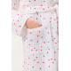 Жіночий халат Lotus Home Molly Heart з муслінової бавовни, S/M