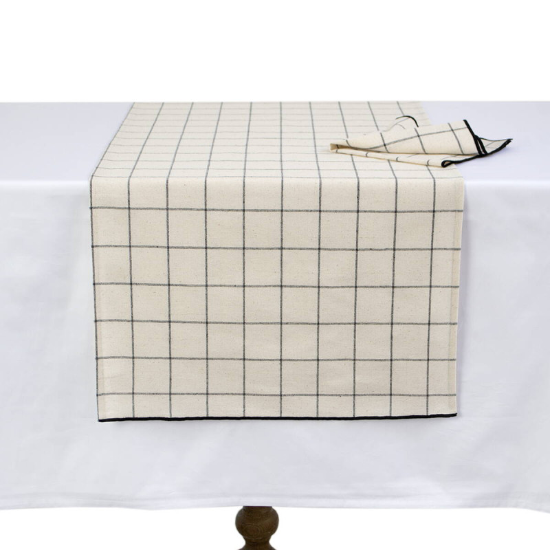 Бавовняний ранер Lotus Home Olli 45x150 см з кантом