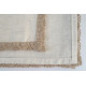 Лляна скатертина з мереживом Lotus Home Bondy 150х200 см