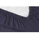 Простирадло на резинці Lotus Home Stripe сатин 160х200