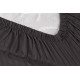 Простирадло на резинці Lotus Home Stripe сатин 160х200 см