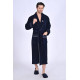 Чоловічий махровий халат Nusa 1455, синій, 3XL