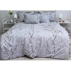 Євро комплект постільної білизни TAG Tekstil з Turkish Cotton PT-R01
