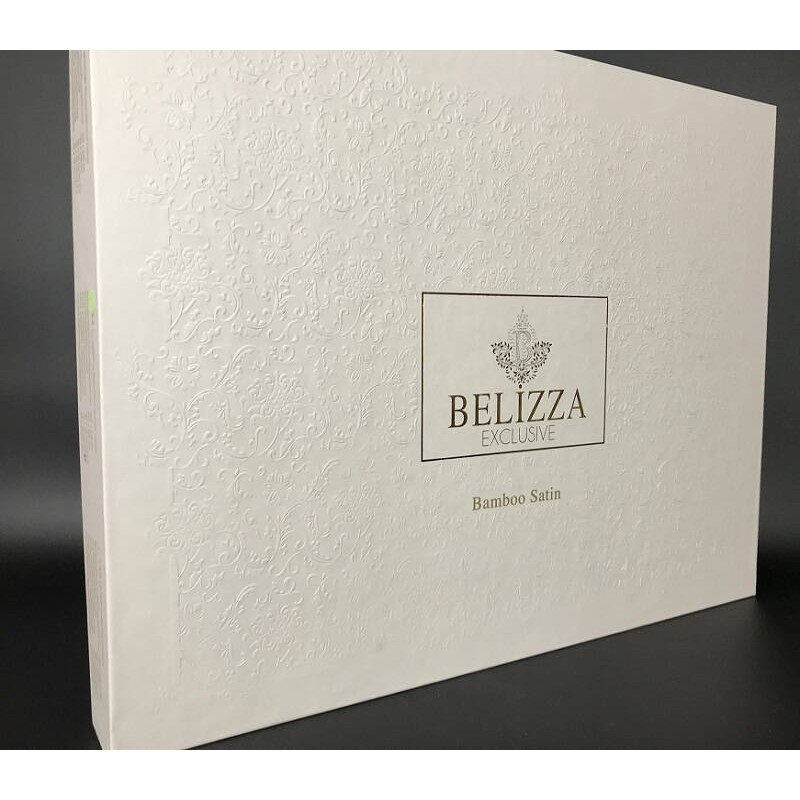 Roman denim Сатинова постільна білизна. Євро розмір. Туреччина Belizza (23023)