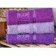 Рушники бамбукові 70х140 (3шт) 530 г/м2 (TM Zeron) Aynali Agac Bamboo Desen, Туреччина
