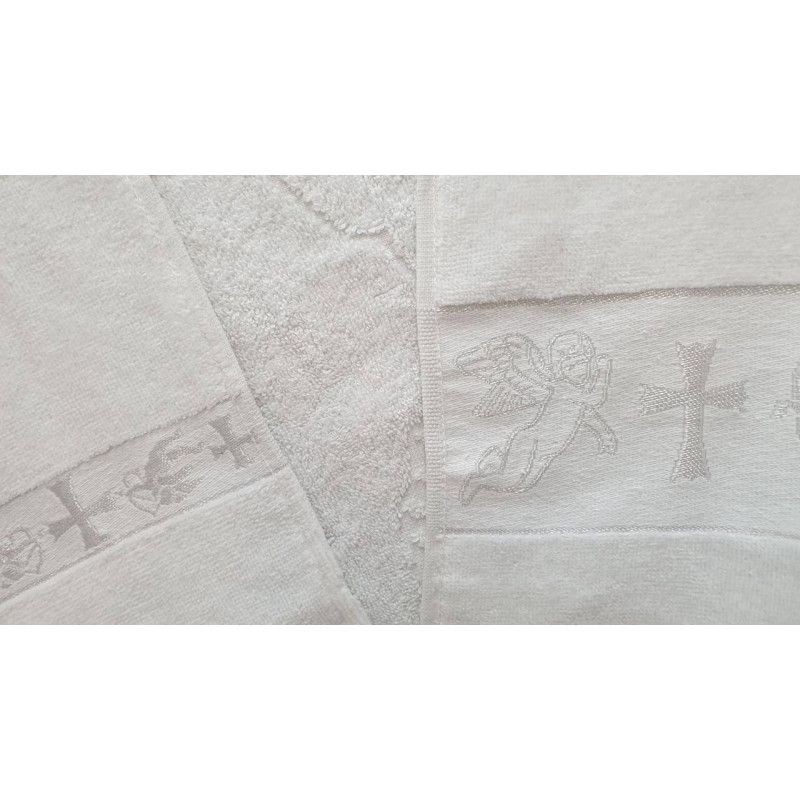 Крижма (рушник для хрещення) 70х140 (1 шт.) 550 г/м2 (TM Zeron), Туреччина