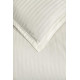 Постільна білизна Satin Strip 160х220 (ТМ ZERON) KREM, Туреччина