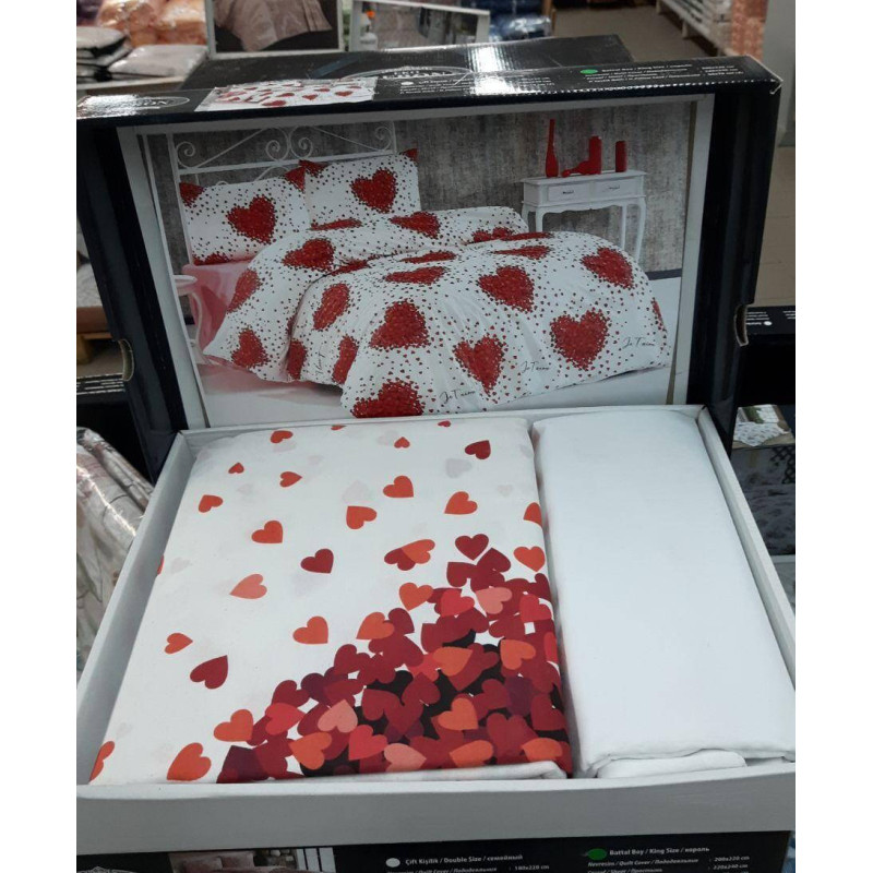 Постільна білизна Ранфорс бавовна 200x220 (ТМ ZERON EKO), Time Loves Туреччина