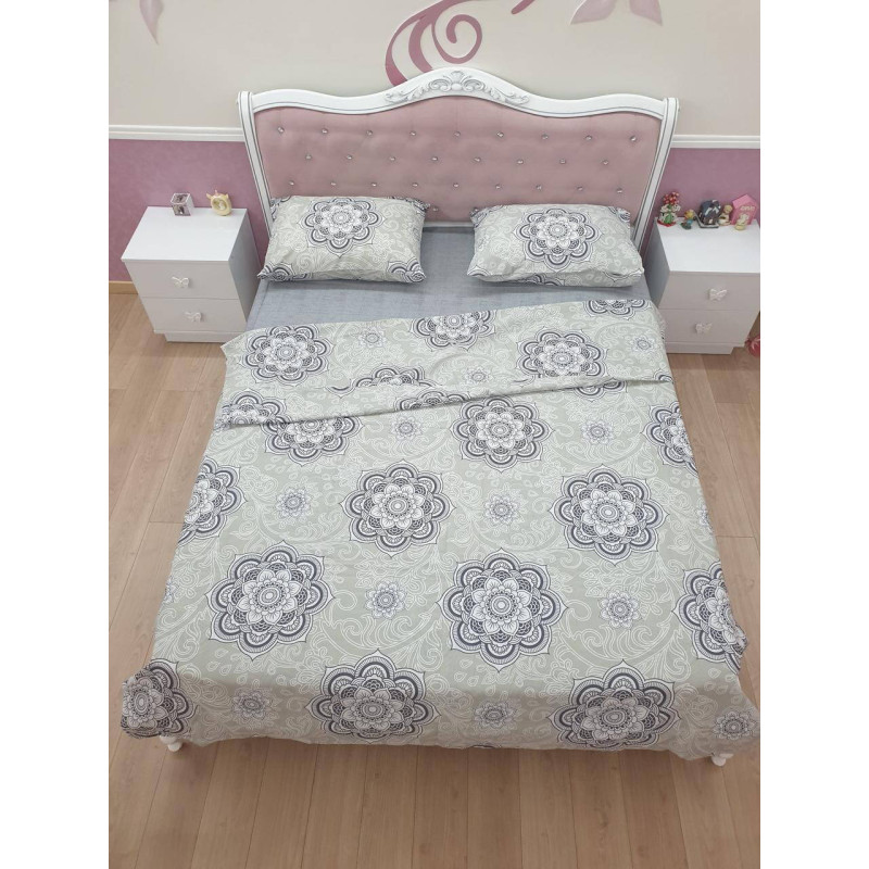 Постільна білизна двоспальна Бязь бавовна 180х220 (ТМ LORINE), Туреччина