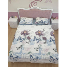 Постільна білизна двоспальна Бязь бавовна 180х220 (ТМ LORINE), Туреччина