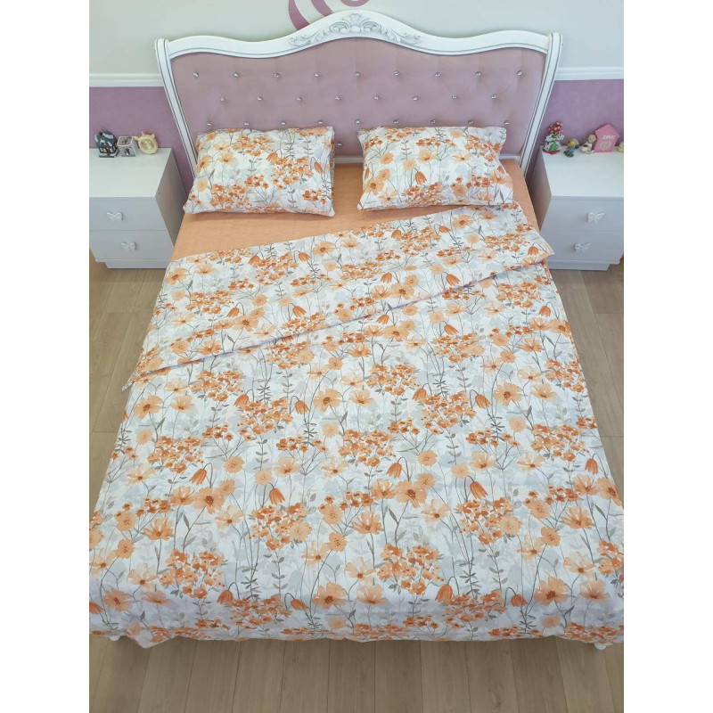 Постільна білизна двоспальна Бязь бавовна 180х220 (ТМ LORINE), Туреччина