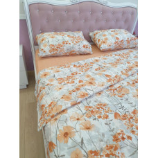Постільна білизна двоспальна Бязь бавовна 180х220 (ТМ LORINE), Туреччина