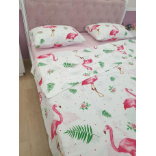 Постільна білизна двоспальна Бязь бавовна 180х220 (ТМ LORINE), Туреччина