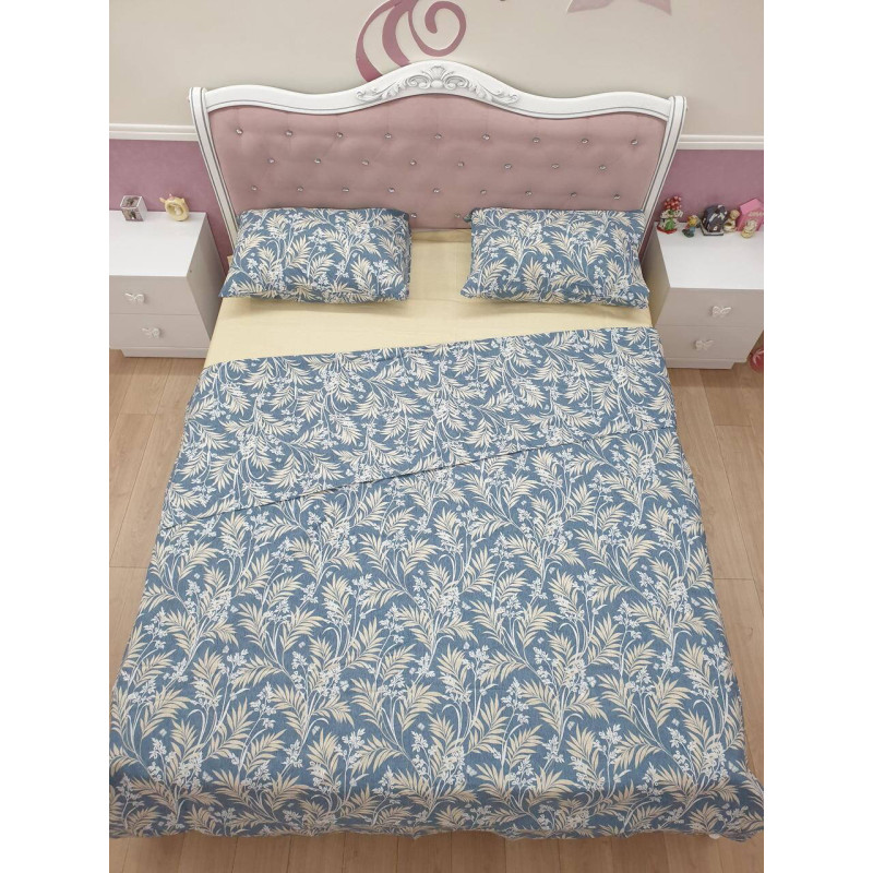 Постільна білизна двоспальна Бязь бавовна 180х220 (ТМ LORINE), Туреччина