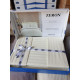 Постільна білизна Satin Strip сімейний 160х220 (ТМ ZERON) KREM, Туреччина