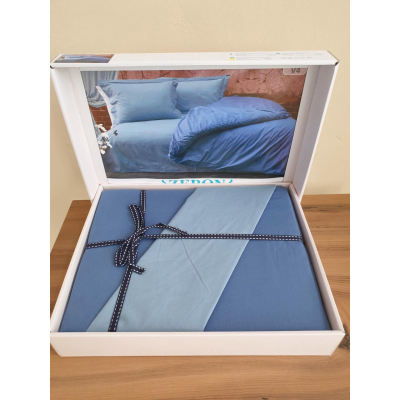Постільна білизна Ranforce Deluxe 200х220 (TM Zeron) Pure Series V4, Туреччина