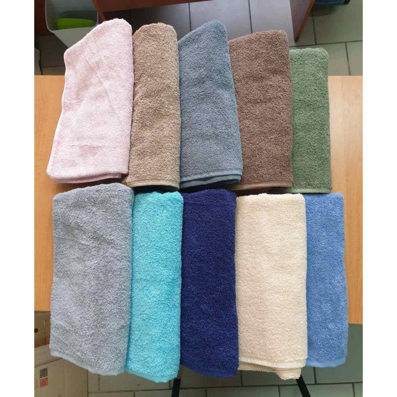Рушник махровий 50х90  (1 шт.) 450 г/м2, TM Zeron, Туреччина  ШОКОЛАДНИЙ