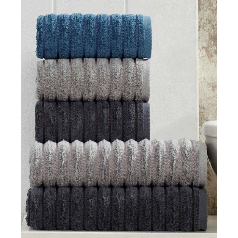 Рушники MICROCCOTON NOKTALI 690 г\м2 50х90 (3 шт) в упаковці
