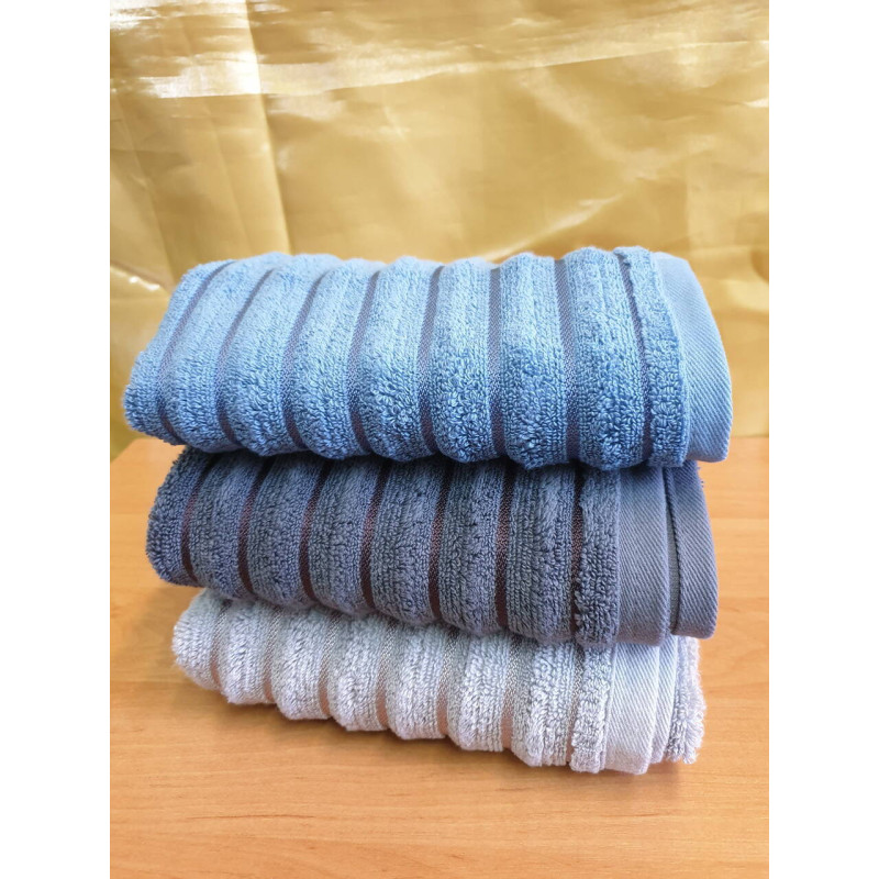 Рушники MICROCCOTON NOKTALI 690 г\м2 50х90 (3 шт) в упаковці