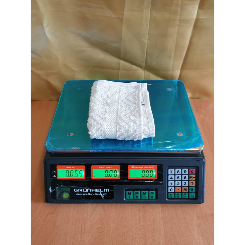 Кухонні рушники жакардові махрові 30х50 (1шт) 450 г/м2, Туреччина