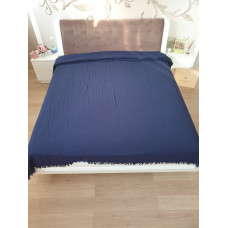 Покривало МУСЛІНОВЕ 2Х СЛОЙНЕ LACIVERT