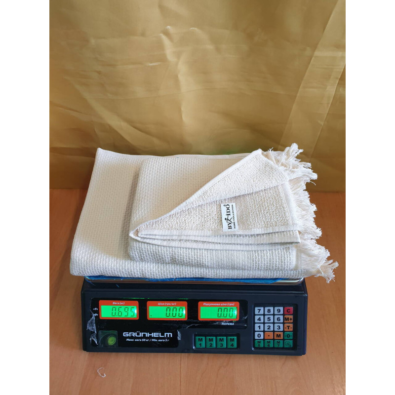 Рушники махрові бавовна 50х90 (1 шт.) 520 г/м2, TM Zeron, Туреччина