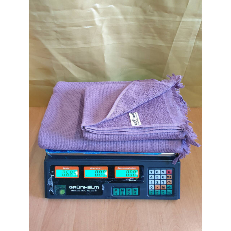 Рушники махрові бавовна 70х140 (1 шт.) 550 г/м2 (TM Zeron), Туреччина