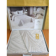 TM MODA BOX Покрывало жакардовое 240*260 NUR серый
