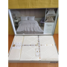 TM MODA BOX Покрывало жакардовое 240*260 SERENA крем