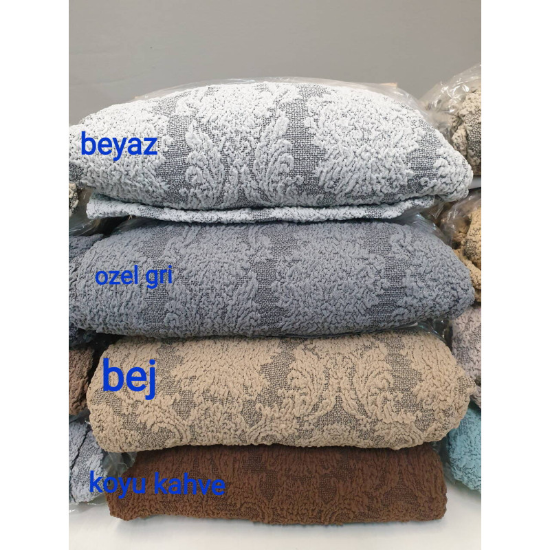 ЧОХОЛИ НА СТІЛЕЦЬ ЖАКАРД DAMASK KAKAO