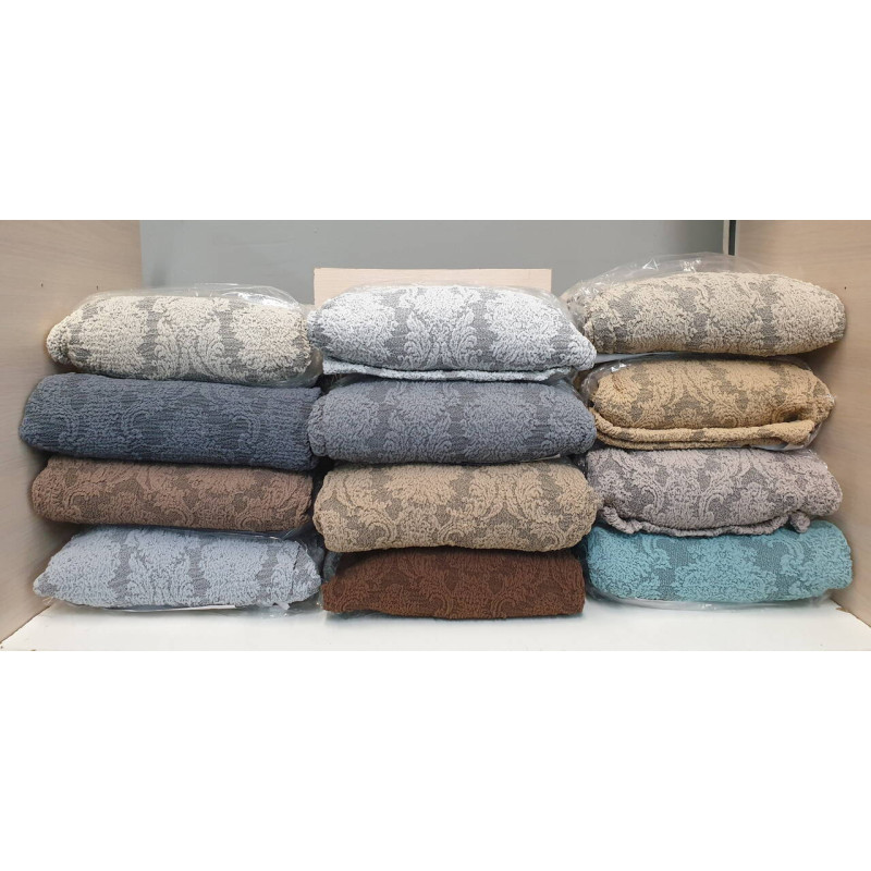 ЧОХОЛИ НА СТІЛЕЦЬ ЖАКАРД DAMASK KAKAO