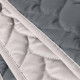 Покривало на ліжко 220х240 см Warmis двостороннє, міцне стьобання тканини, антиалергенне волоконо