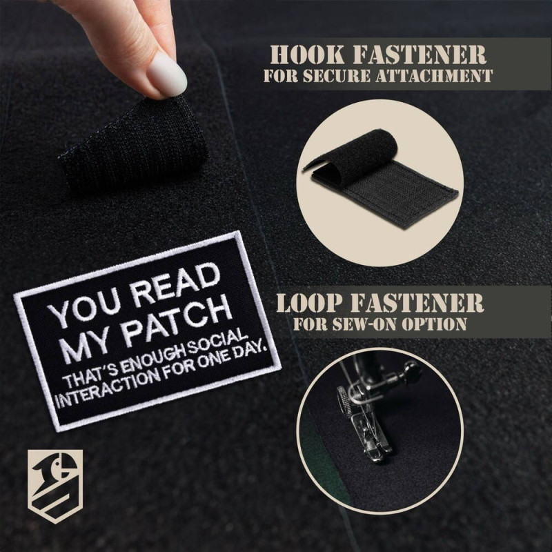 Набір шевронів 2 шт You Read My Patch 5×8 см, вишитий патч, нашивка, шеврон