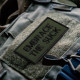 Набір шевронів 2 шт. із липучкою Embrace the suck 4х8 см вишитий патч шеврон нашивка