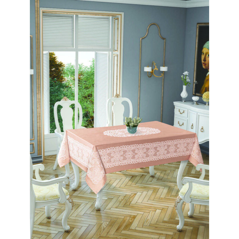 Скатерть Tropik home Priencly Cappucino 5698-3