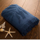 Рушник пляжний жакардовий SoundSleep Hawaii темно-синій 100х150 см