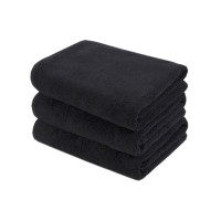 Рушник Lotus Home - Hotel Basic чорний 30*30 (16/1) 500 г/м²