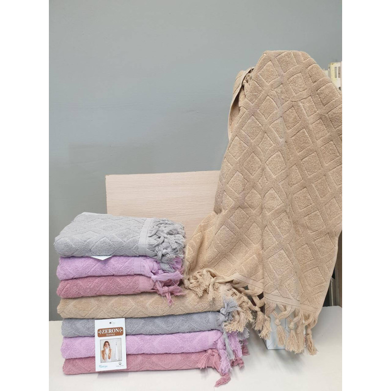 Рушники JAKARD DE LUXE 550 г/м2 100% бавовна 70X140 4 (шт) ZERIN