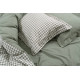 Постільна білизна Lotus Home - Checked Gingham оливковий сімейний