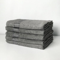 Рушник махровий SoundSleep Rossa 70x140 см сірий