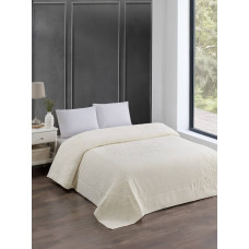Махрове простирадло бавовна 150х220 (TM Zeron) 470 г/м2 Крем Туреччина