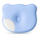 Подушка ортопедична дитяча BabyComfort PAPAELLA 27×22×3 см з ефектом пам'яті, у формі ведмедика блакитна