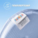 Подушка ортопедична дитяча BabyComfort PAPAELLA 27×22×3 см з ефектом пам'яті, у формі ведмедика блакитна
