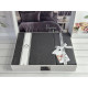Жакардова постіль Ramses Grey євро Romeo Home