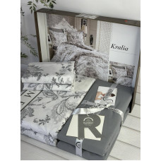 Poplin Kralia постіль з поплин. Євро розмір. Romeo home Туреччина. (18263)
